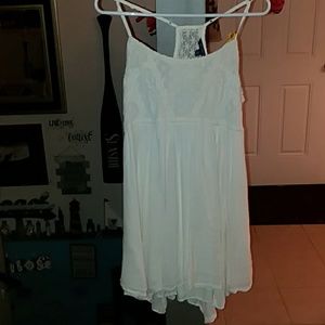American eagle outfitters white dress